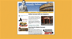Desktop Screenshot of italiancarousel.net
